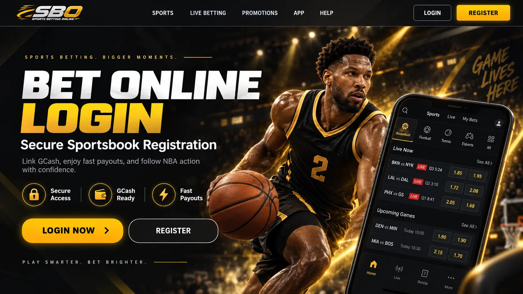 Bet Online Login and Sportsbook Registration Bonus Philippines