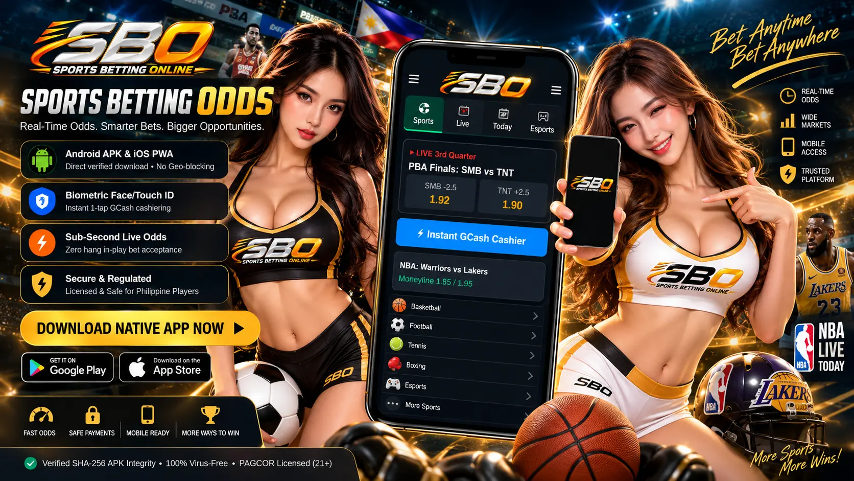 Best Sports Betting Apps in the Philippines 2026 - Mobile Sportsbook APK & iOS