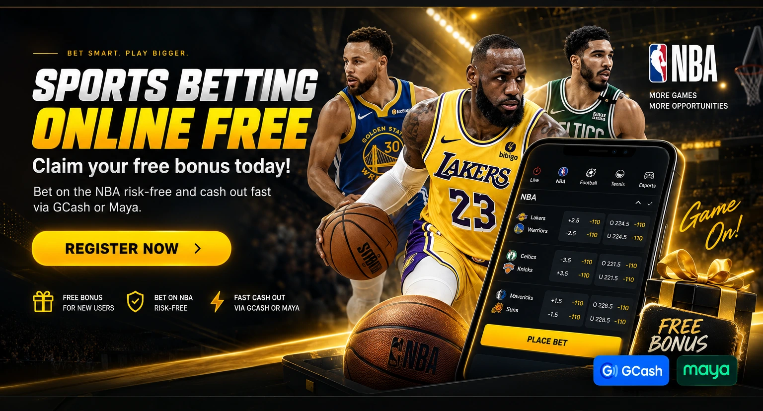 Sports Betting Online Free NBA Bets, Rollover Calculations and GCash Cashouts