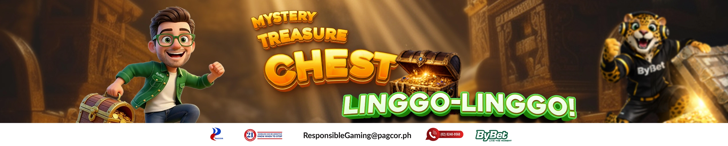 ByBet Mystery Treasure Chest Linggo-Linggo Sports Betting Promotion